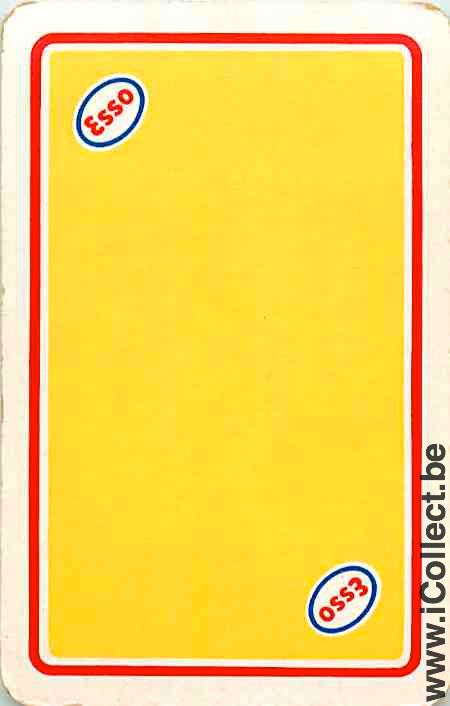 Single Playing Cards Motor Oil Esso (PS13-41C) - Click Image to Close